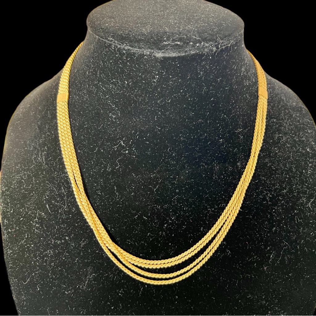 Multi Chain Necklace -Gold 14$